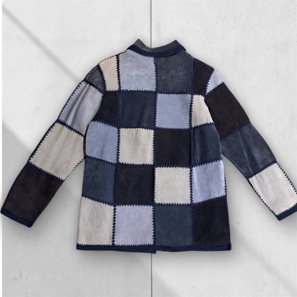 Nwt Vintage Suede Patchwork Jacket - image 3